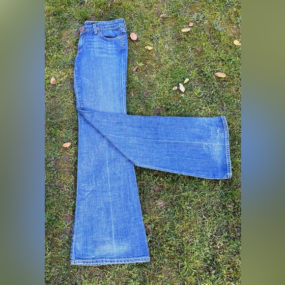 AG Adriano Goldschmied Flare Jeans - size 28 - Picture 2 of 7